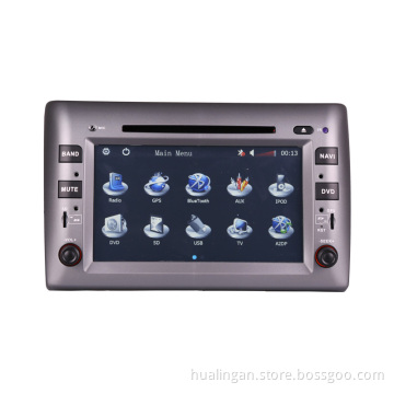 2 DIN Special Car DVD Player for FIAT-Stilo (2005-2010) GPS Navigation with Bluetooth/Radio/RDS/TV/Can Bus/USB/iPod/HD Touchscreen Function